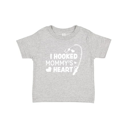 

Inktastic I Hooked Mommy s Heart with Fishing Rod Boys or Girls Baby T-Shirt
