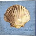 thumbnail image 3 of Metaverse Tara Reed 'Oceanum Shells Blue' Canvas Art (Set of 2), 3 of 4
