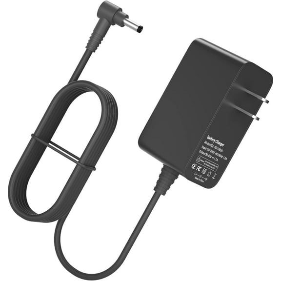 Replacement for V10 Battery Charger, 30.45V V10 Charger V11 Charger Absolute Animal Motorhead Model# 217160-02 Cordless Vacuum Cleaner Power Suppy 30.45V 1A