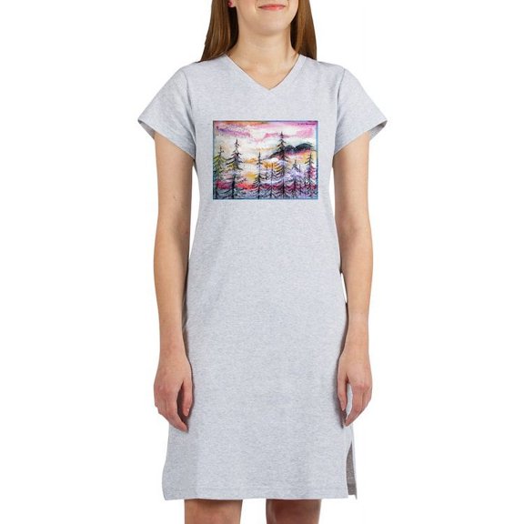 CafePress - Landscape, Colorful Art! T Shirt - Women's Nightshirt