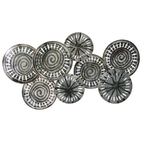 Empire Art Direct ADM-6096-2550-R Nautica Hand Painted Etched Metal Wall Sculpture