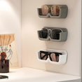 thumbnail image 4 of PS Material Glasses Storage Rack Non-drilling Hangable Glasses Shelf for Bedroom, 4 of 5