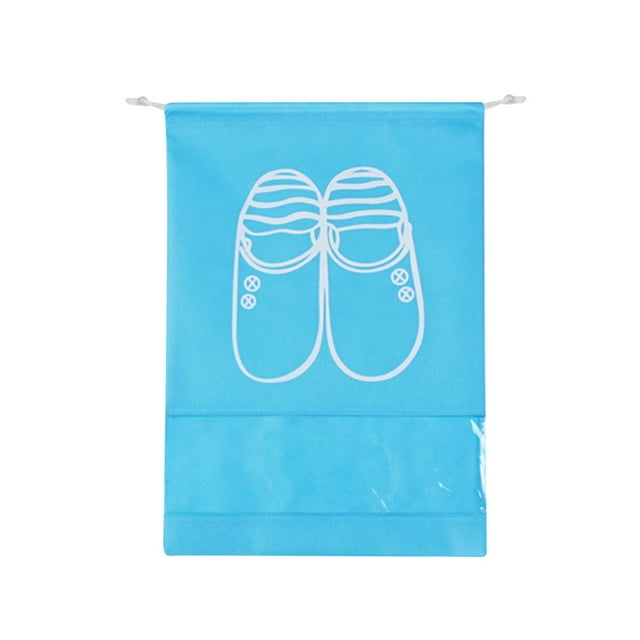 Bolsas de viaje para zapatos de 1 pieza, bolsas de almacenamiento de zapatos no tejidas con cordón, organizadores de zapatos portátiles grandes para el hogar y bolsas de zapatos deportivos Wmkox8yii qwyer774