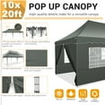 SANOPY 10'x 20' Outdoor Canopy Pop up Canopy Tent Party Instant Shelter
