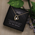 thumbnail image 6 of To My Wife If I Had to Choose Dark Forever Necklace w Message Card, 6 of 20