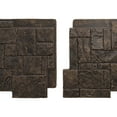 thumbnail image 3 of Ekena Millwork 49"W x 24 1/2"H x 1 1/4"D Castle Rock Stacked Stone, EverStone Faux Stone Siding Panel, Alder Creek, 3 of 9