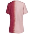 thumbnail image 3 of Women's Gameday Couture Crimson Alabama Crimson Tide Find Your Groove Split-Dye T-Shirt, 3 of 3