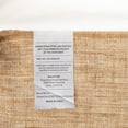 thumbnail image 3 of Faldón de cama Greenland Home de arpillera natural tamaño queen, 3 of 3
