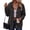 9# Dark Gray, variant on Open Front Hoodie For Women Hooded Sweatshirt Button Hoodies With Pockets Comfy Fleece Jackets 2026 Fashion