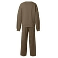 thumbnail image 6 of Women's Casual Sports Sweatshirt & Sweatpants Set - Elastic Waist Polyester - S-XXL, 6 of 6
