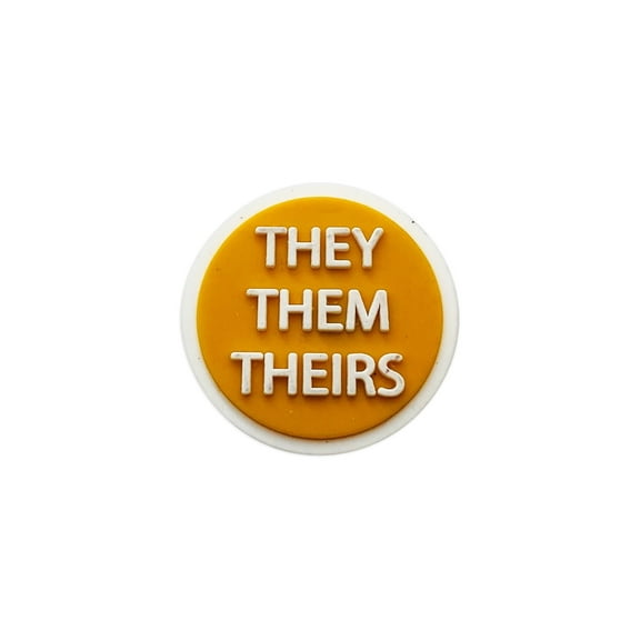 They Them Pronoun Silicone Pins