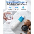 thumbnail image 4 of Waterdrop Filtre à Eau de Réfrigérateur de Remplacement pour Frigidaire® EPTWFU01® Pure Source® Ultra II, FPBC2277RF, FPBG2277RF, FGHB2868TP, FFHD2250TD, FGSC2335TF, FGSC2335TD, LGHD2369TF, 3 Filtres, 4 of 5