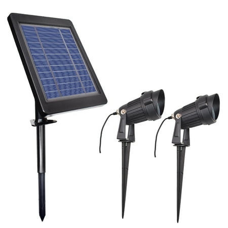 Decdeal Led Solar Powered Lights Garden Patio Light Warm White