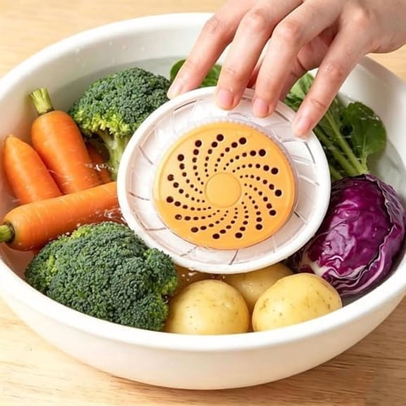 Portable Fruit Vegetable Cleaner, Wireless Charging Multi-Purpose Purifier for Produce Meat
