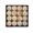 Beige-16Pcs, variant on Eolstice Velvet Christmas Ball Ornaments, Flocked Balls with Glitter Embossed Details, Holiday Tree Hanging Festive Decor for Home, Party, Indoor