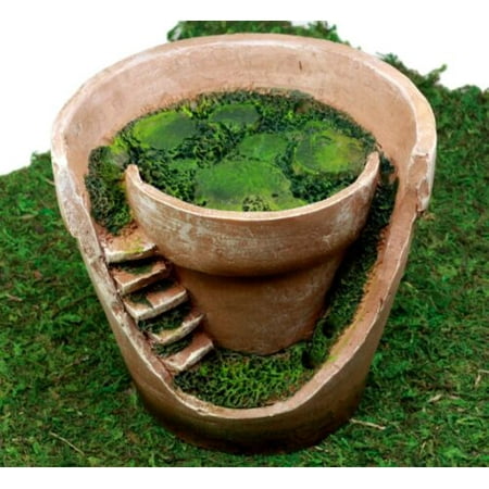 Patio Flower Ideas Ebros Gift Enchanted Fairy Garden Personal Broken Flower Planter Pot Fairy Home Figurine 6.25