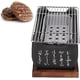 thumbnail image 4 of Japanese Charcoal BBQ, Portable Tabletop Grill with Base Plate, Ash Tray, Charcoal Plate, BBQ Net, Aluminum BBQ Stove for Indoor and Outdoor, 4 of 5