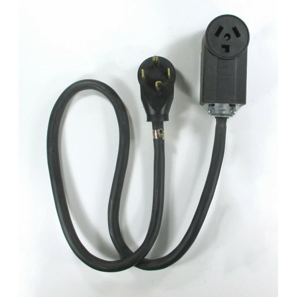 4FT long Dryer 4 prong to 3 prong Adapter Cord NEMA 1430P Male to 10