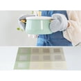 thumbnail image 5 of Unique Bargains Placemats Set of 6 for Dining Table Decor Washable Table Mat Gray Green, 5 of 7