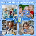 thumbnail image 6 of JoyStone Kids Smart Phone, 2.8" Touchscreen Toddler Learning Play Toy Phone with Dual Camera, Game, Music Player, Learning Toy Christmas Birthday Gifts for 3-9 Year Old Girls, Blue, 6 of 12