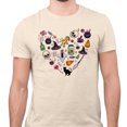 thumbnail image 2 of Halloween Heart Shirt Unisex 3X-Large Natural, 2 of 5