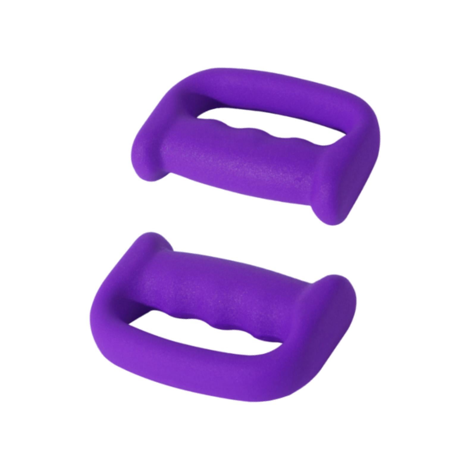 Baoblaze 2 Pieces Boxing Dumbbells D Shape Grip Hand Weight for Aerobics Exercises Walkin