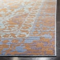 thumbnail image 6 of SAFAVIEH Valencia Jerrald Traditional Polyester Area Rug, Blue/Gold, 2' x 3', 6 of 8