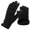 Black, variant on Men's Winter Warm Gloves Touch Screen Thermal Knit Black for Men and Women