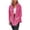 Hot Pink, variant on Womens Soft Polar Fleece Jacket Casual Button Down Lapel Blouse Jackets Solid Color Long Sleeve Shirts Coat with Pockets Lighten Sales of the Day Navy M