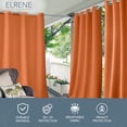 thumbnail image 2 of Home Fashions Indoor/Outdoor Patio Gazebo Pergola Solid Grommet Top Single Panel Window Curtain Drape ”x” ( Panel), 2 of 8
