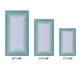 thumbnail image 3 of Better Trends 3 Piece Bathroom Rug Set, 100% Cotton, Extra Soft Tufted Bath Mat, Water Absorbent & Non Slip Bath Rug, (Turquoise) Torrent Collection, 3 of 6