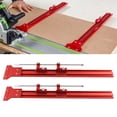 thumbnail image 3 of Guide Rail Joining Set, Aluminum Alloy Smooth Back Plate Anti Rust Wear Resistant Parallel Guide Rail System  for Circular Saw, 3 of 7