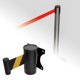 thumbnail image 1 of Barrera de cinturón retráctil Control de la multitud Barrera de pared Montaje de pared Cinturón de precaución Práctica Cinturón de barrera segura para centros comerciales Hotel 2m, 1 of 8