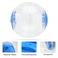 thumbnail image 3 of Transparent Pet Hamster Exercise Ball Mini Trot Plastic Toys (Blue), 3 of 7