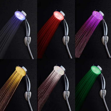 Automatic 7 Color LED Lights Handing Shower Head RC-9816 for