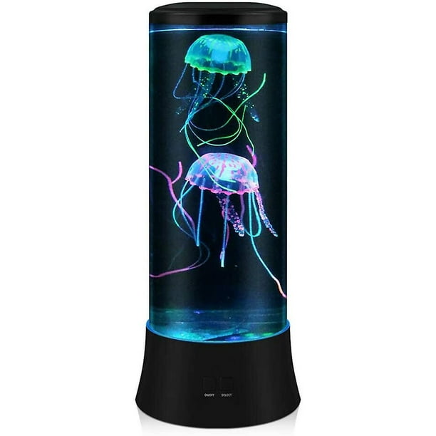 Novelty Led Jellyfish Lava Lamp 7 Colors Aquarium Style Mood