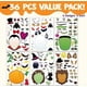 thumbnail image 2 of 36 PCS Make-a-face Sticker Sheets Make Your Own Halloween Characters Mix and Match Sticker Sheets with Vampire, Witch, Frankenstein, Ghost and More Ha, 2 of 4