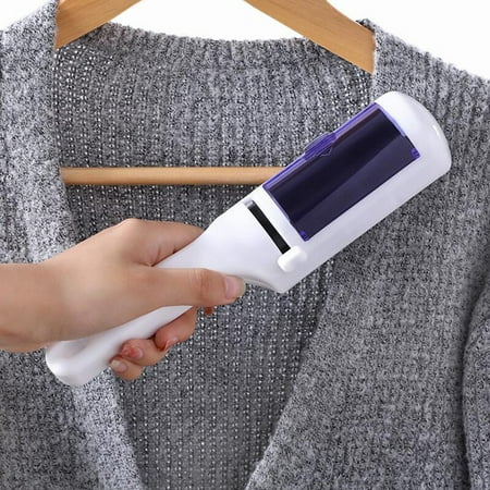 Pet Clothes Coat Sticky Remove Lint Roller Hair Dust Brush Cleaner for Clothing Furniture (Best Way To Remove Lint)