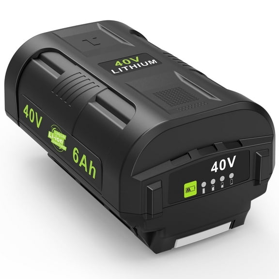 Replacement for Ryobi 40V Lithium Battery Replacement for Ryobi 40V 6.0Ah Lithium Battery OP4015 OP40201 OP4026 OP40261 OP4030 OP40301 OP4040 OP40401 OP4050 OP40601 OP4026A OP4050A OP4060A