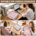 thumbnail image 7 of BZSMCE Teeth Glitter Stars Pattern Water-Resistant Filing Folder Binder Organizer Keeper 1.2 Inch 3-Ring 7-Pocket Expanding File, 7 of 7