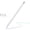 White 3-Pen Tip Set, variant on Apple Pencil Alternative Flat Stylus with Tilt & Palm Rejection for iPad 11/10/9/8/7/6, Air 3/4/5, Pro 12.9/11, Mini 6/5, M2/M4/A16, Samsung Android Huawei