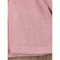 thumbnail image 5 of Kids Toddler Baby Girl Long Sleeve Warm Sweaters Coat Knitted Cardigan Outerwear, 5 of 6