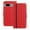 Red, variant on Allytechgroup Flip Wallet Phone Case for Google Pixel 7A, RFID Blocking PU Leather Built-in Credit Card Slot Stand Shockproof Full Body Protective for Google Pixel 7A, Red