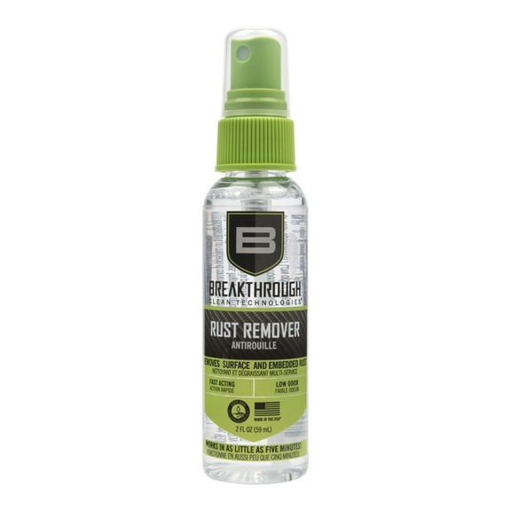 Breakthrough Clean Technologies® Rust Remover, 2Oz Pump Spray Bottle