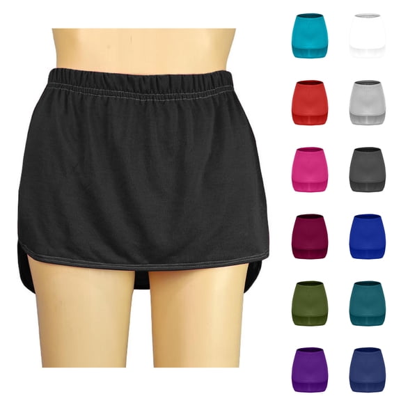 SROBPTY Skirts for Women Summer Solid Layering Short for Everyday Wear