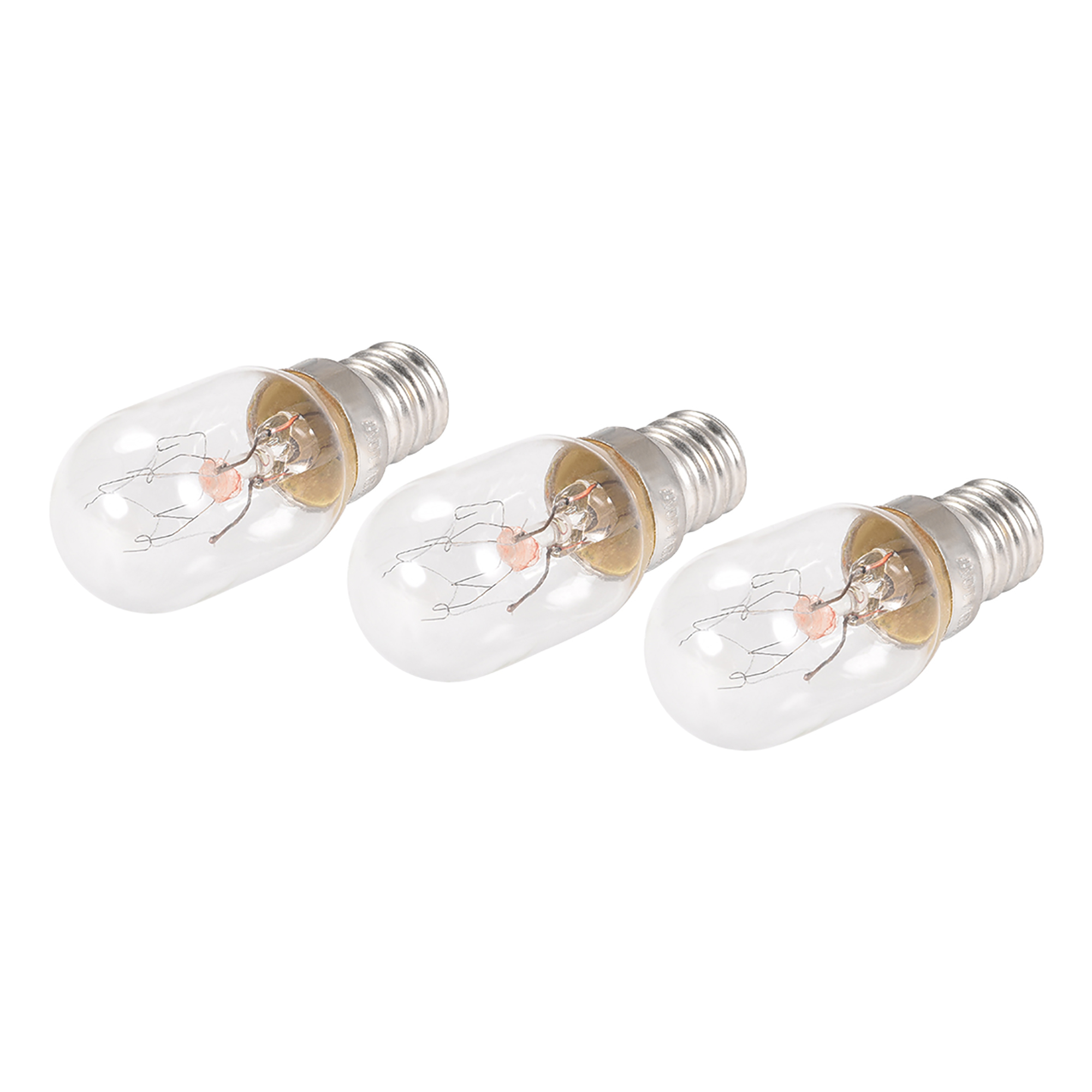 10W E12 AC120V Refrigerator Light Bulbs Warm Yellow Incandescent Light