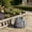 Grey - USB Powered, variant on PLPPYFS Fountain for Bird Baths for Bird Bath Fountain with Water Pump Plastic Granite Rock Water Feature for Garden Patio Lawn Hummingbird Birdbath Fish Tank and Aquariums