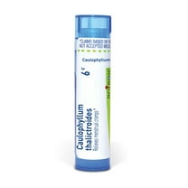 Boiron Caulophyllum Thalictroides 6C, Homeopathic Medicine for Menstrual Cramps Relief, 80 Pellets