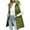 Green vest for women, variant on jtjvou Women Long Vest Solid Color Sleeveless Hood Winter Puffer Vest Outwear Black XXL