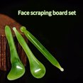 thumbnail image 2 of Natural Gua Sha Board Gua Sha Juego De Herramientas De Masaje Para Raspar 7 Forma Cuidado De La Piel Cómodo Kit De Tablero De Jade Suave Cateissary CE003153-01, 2 of 6